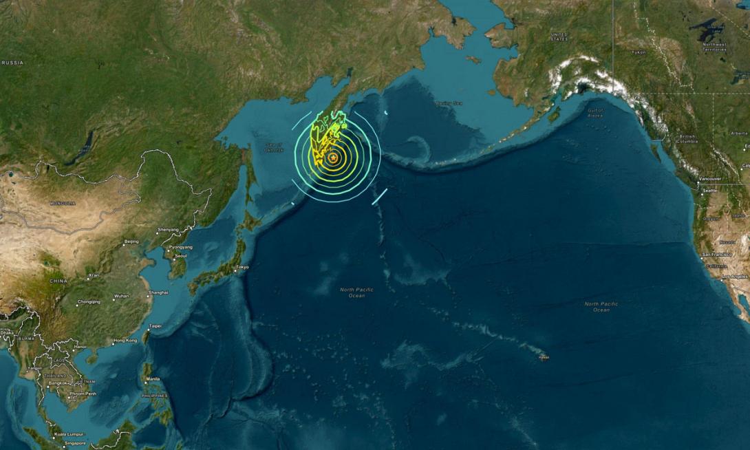 σεισμός στη Ρωσία
