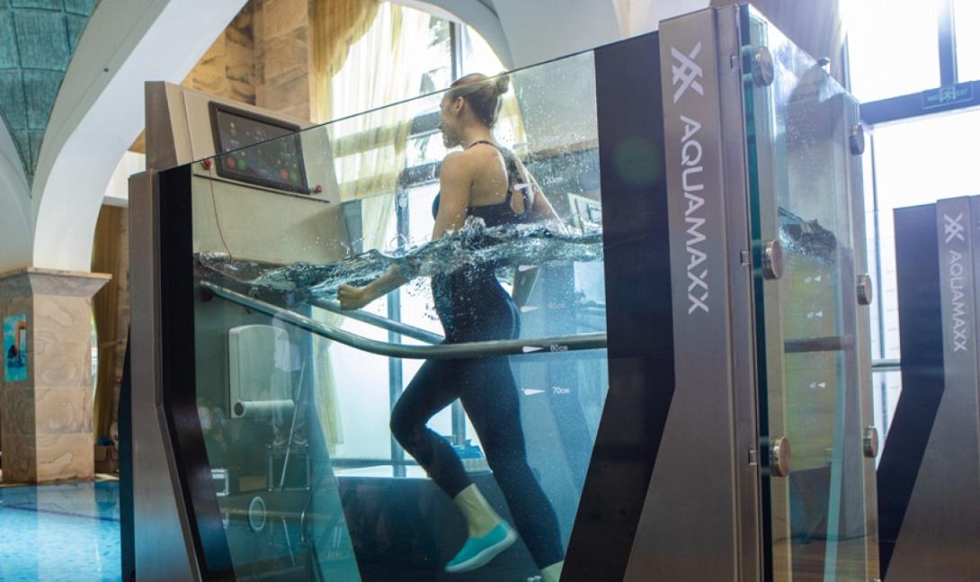 διάδρομος, νερό, γυμναστική