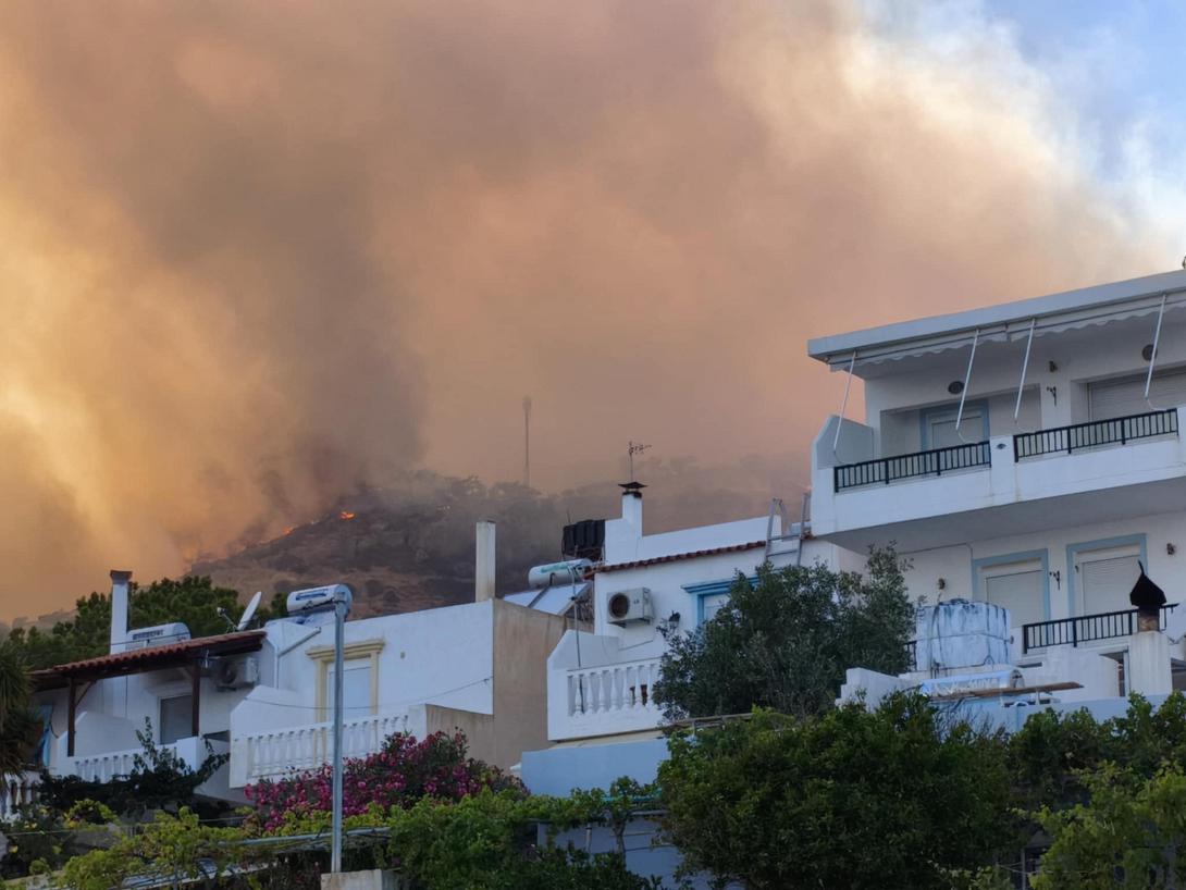 Φωτιά στην Αχλιά