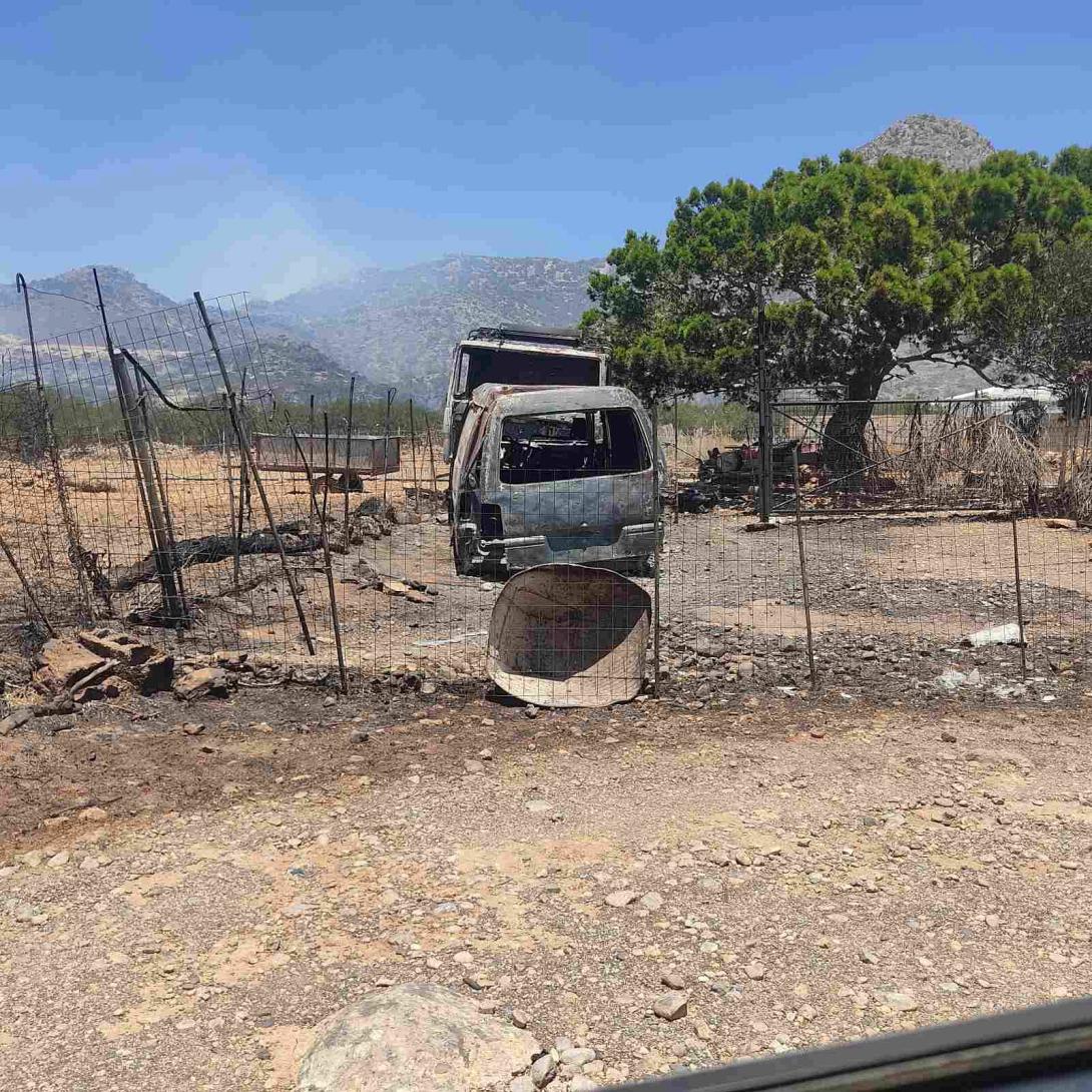 φωτιά ιεράπετρα