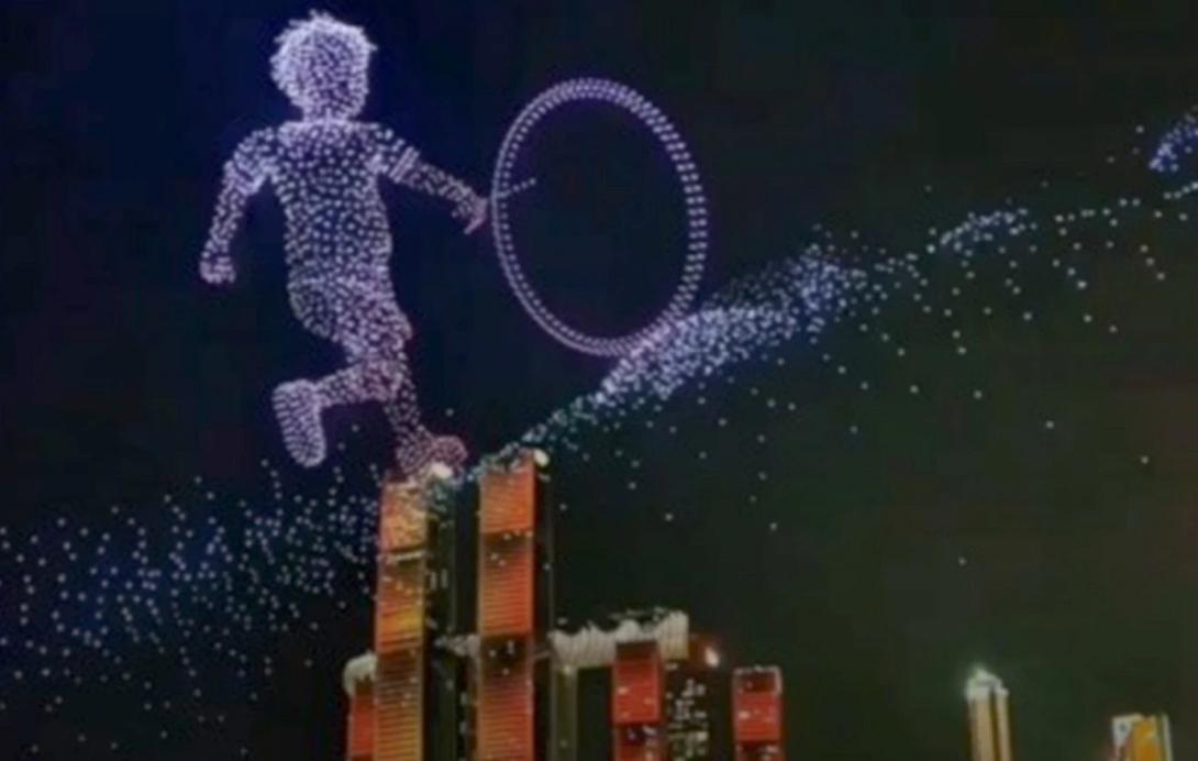 drones, κίνα, σόου