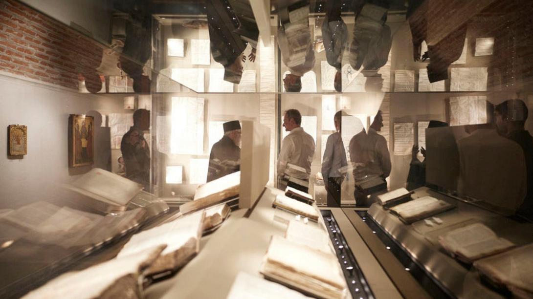 Κυριάκος Μητσοτάκης στο Άγιον Όρος