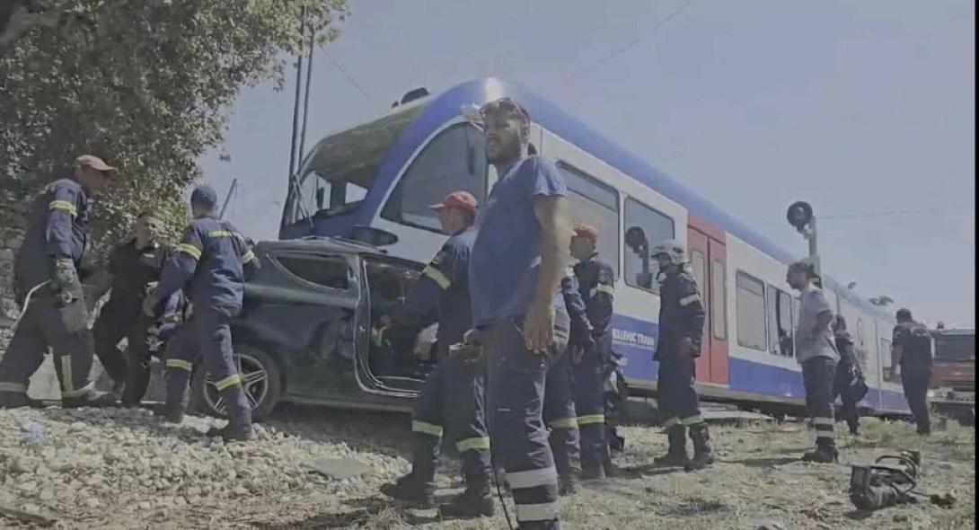 συγκρουση τρενου στην Πάτρα
