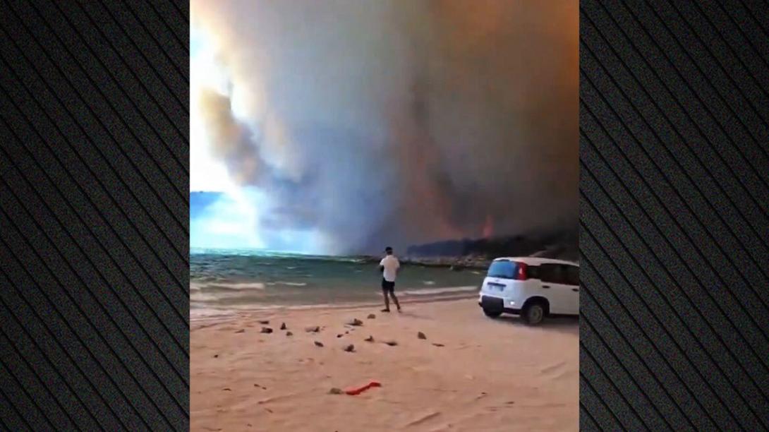 σαρδηνία φωτιά