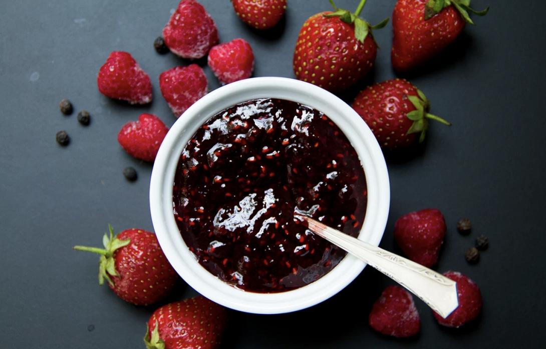 μαρμελάδα, φράουλα, γλυκό