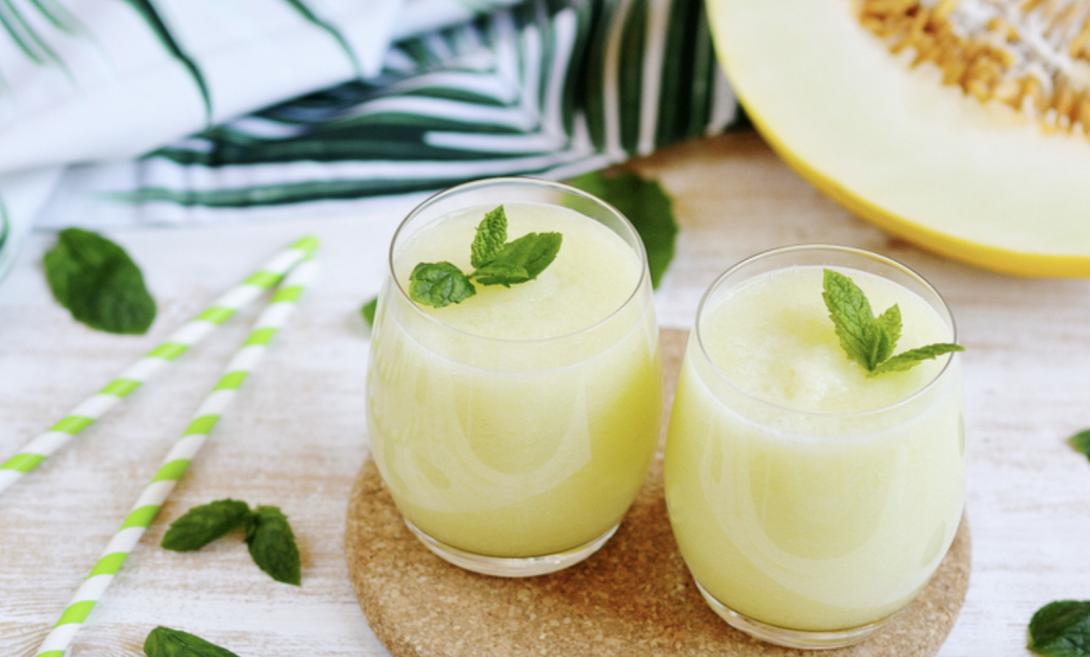 πεπόνι, smoothie, χυμός