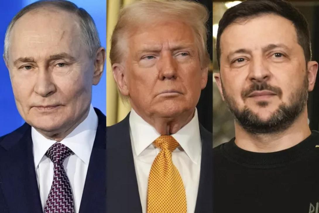 πουτιν - τραμπ - ζελενσκι