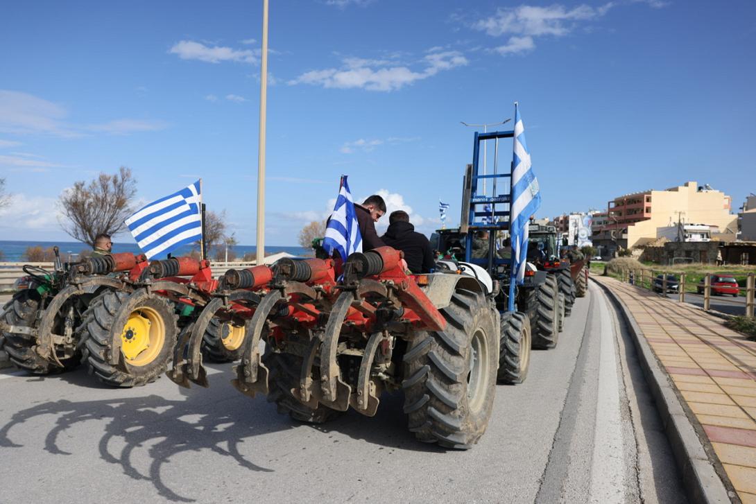 παγκράτιο συλλαλητήριο αγροτών 