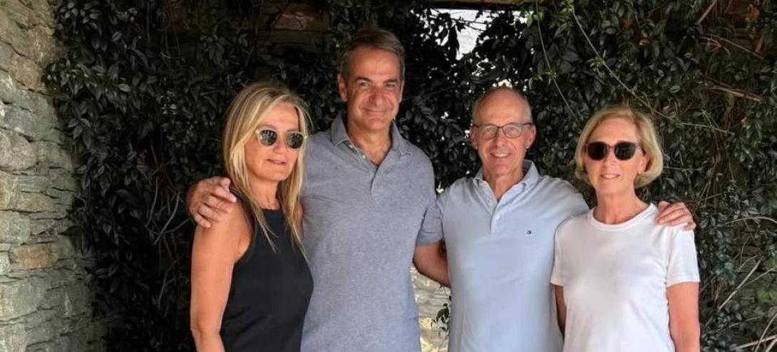 Κυριάκος και Μαρέβα Μητσοτάκη