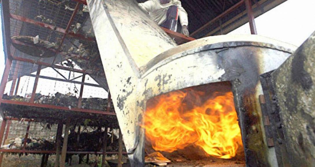 καυση απορριμματων