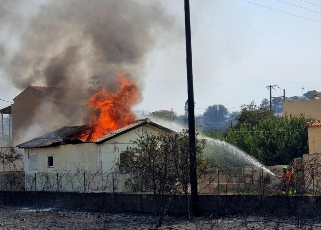 φωτιά στην Χίο