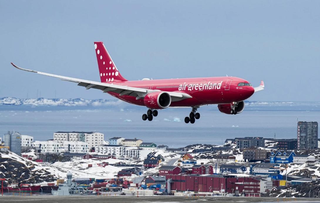 γροιλανδία, πτήσεις