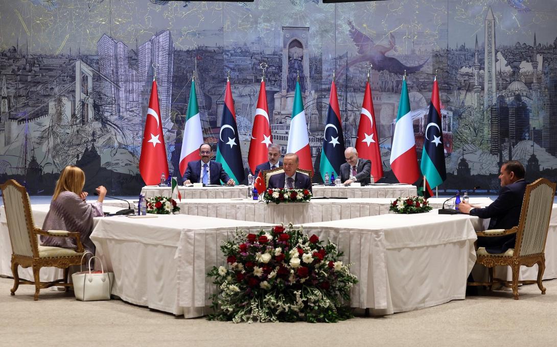 Τριμερής Ερντογάν-Μελόνι-Ντμπέιμπα στην Τουρκία