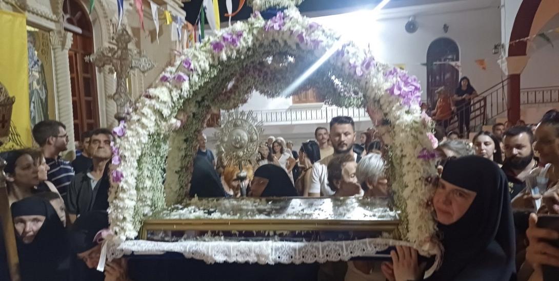  εορτασμός της Κοιμήσεως της Θεοτόκου