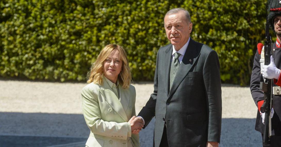 Μελόνι - Ερντογάν