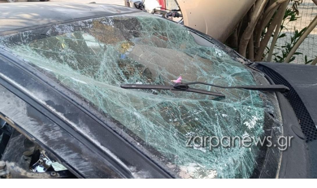 τροχαιο στα Χανιά