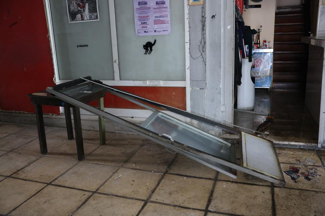 καφενείο ζημιές