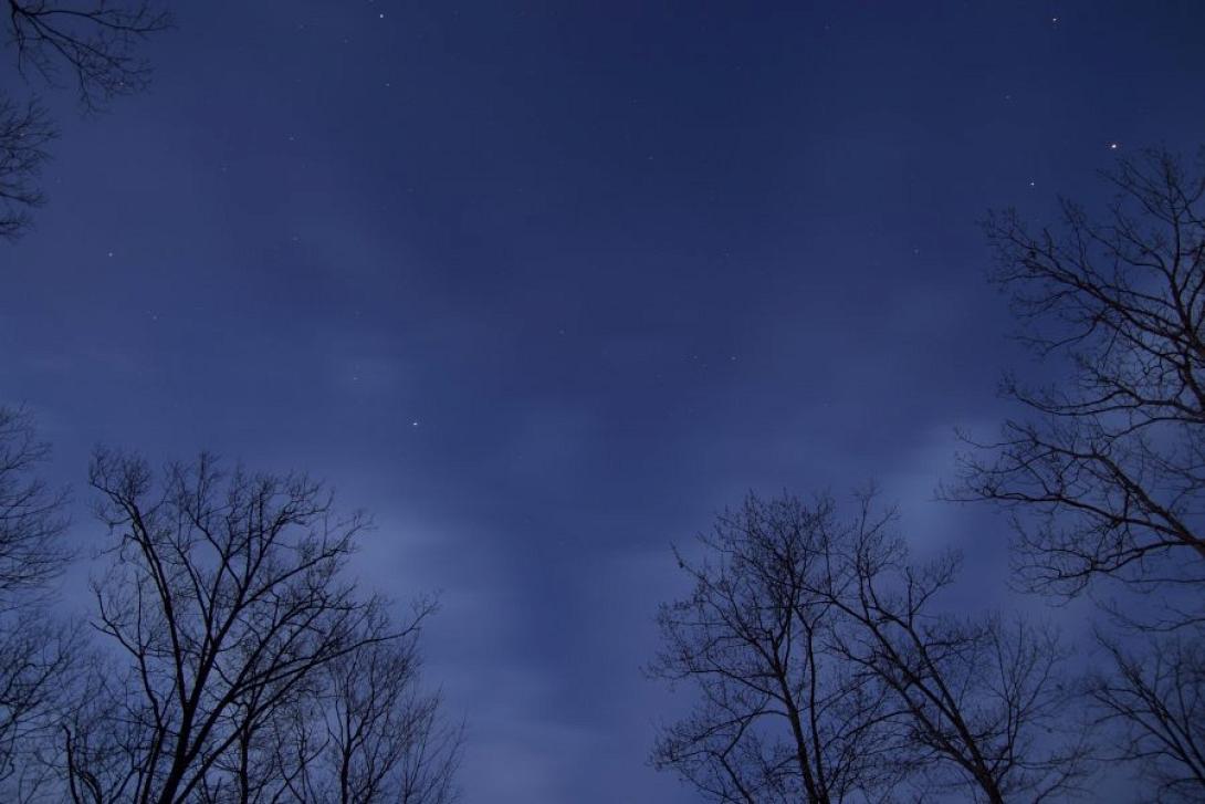 νύχτα ουρανός