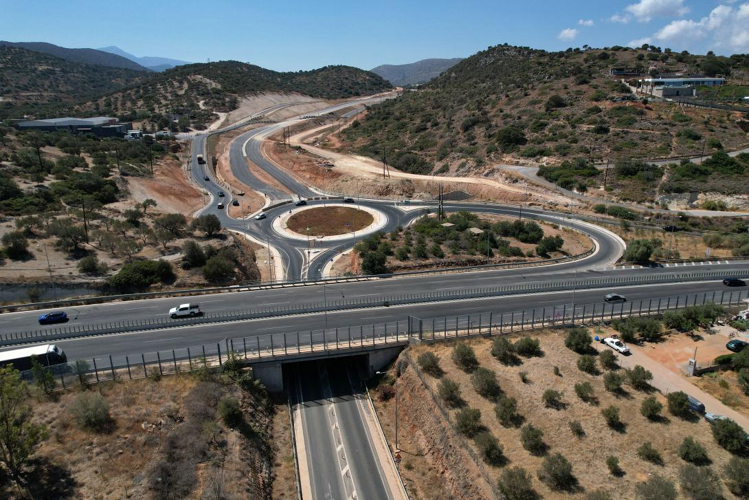 ΕΡΓΑ ΣΤΟ ΔΡΟΜΟ ΓΙΑ ΤΟ ΝΕΟ ΑΕΡΟΔΡΟΜΙΟ ΚΑΣΤΕΛΙΟΥ