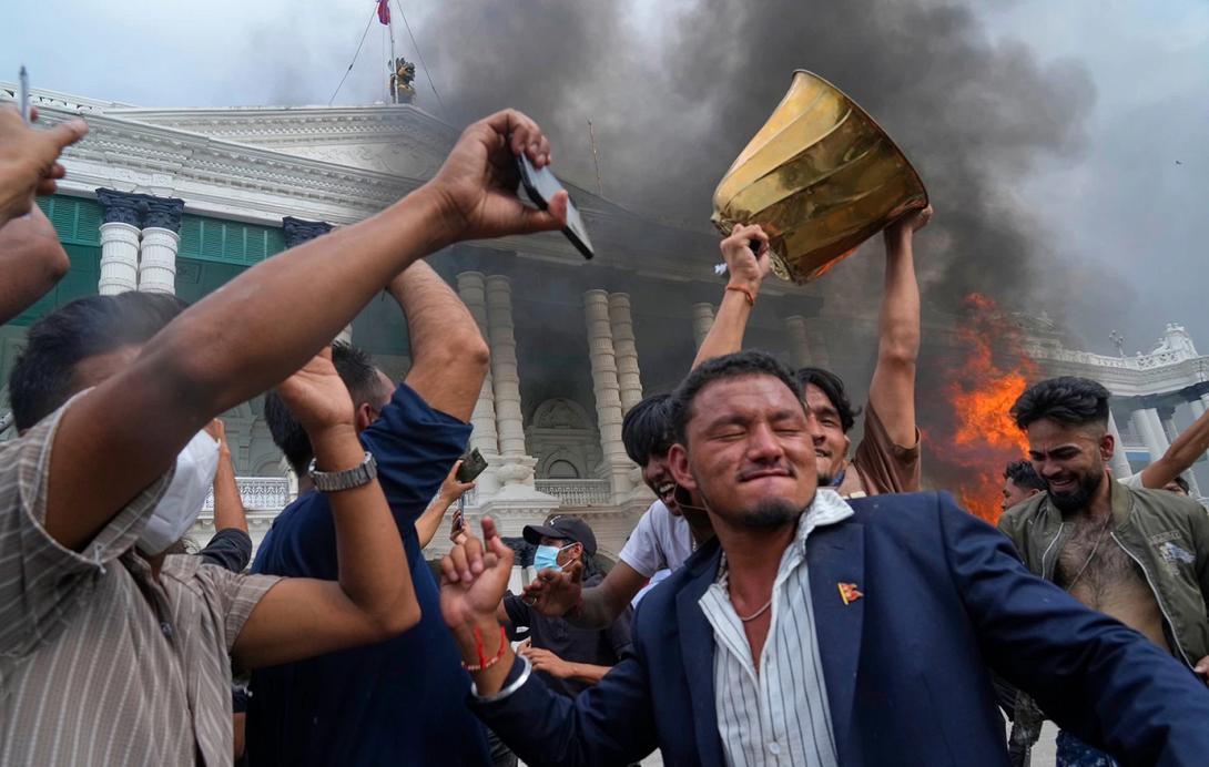 νεπαλ, καμμένη, γυναίκα