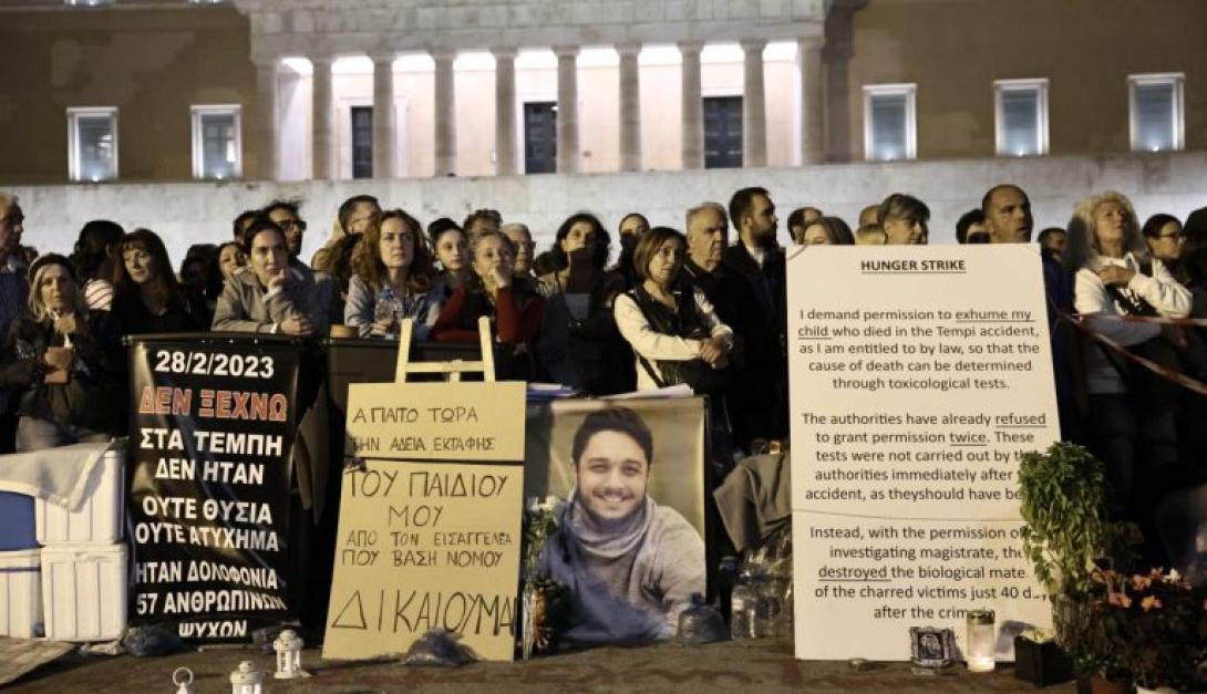 απεργία πείνας τέμπη