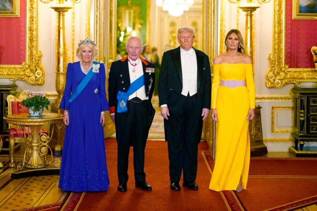 τραμπ δεξίωση ουίνδσορ