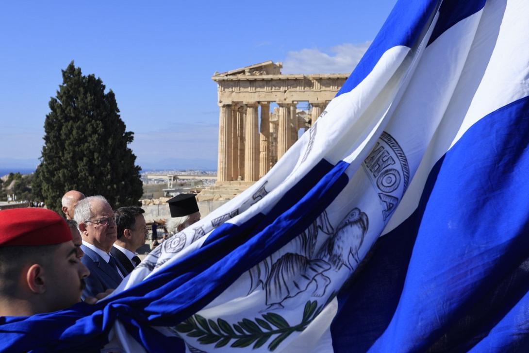 επαρση σημαιας ακροπολη