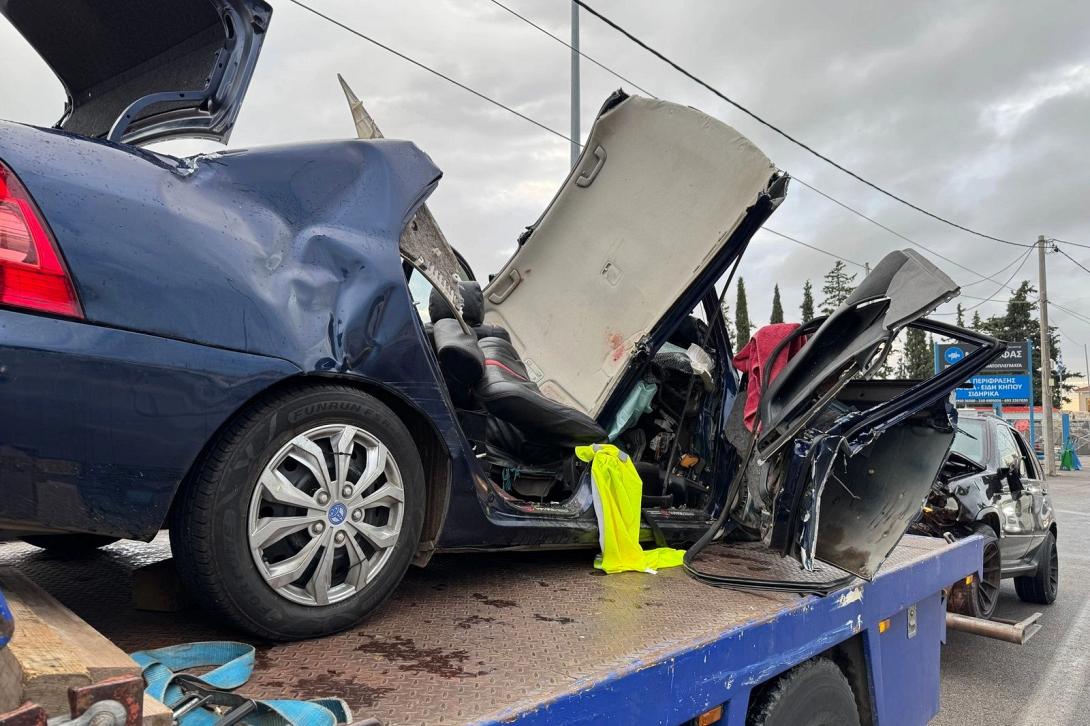 τροχαίο δυστύχημα στις Αφίδνες