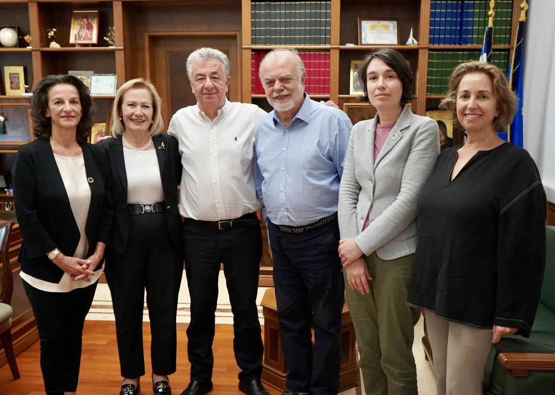 Συνάντηση του Περιφερειάρχη με αντιπροσωπεία της UNESCO