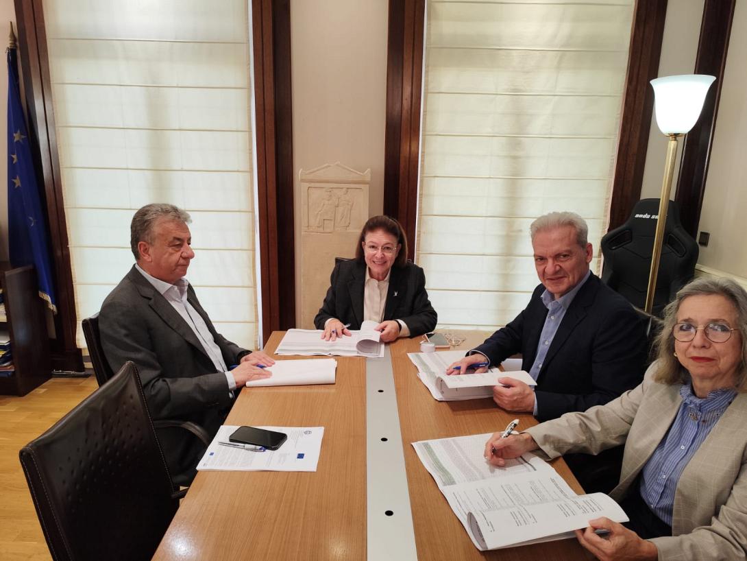 Υπογραφή Προγραμματικής με Περιφέρεια Κρήτης και Δήμο Ηρακλείου