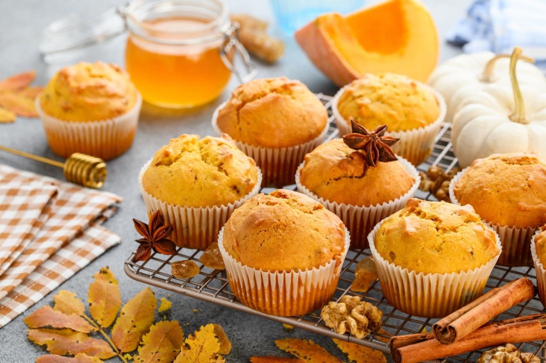 muffins, κολοκύθα