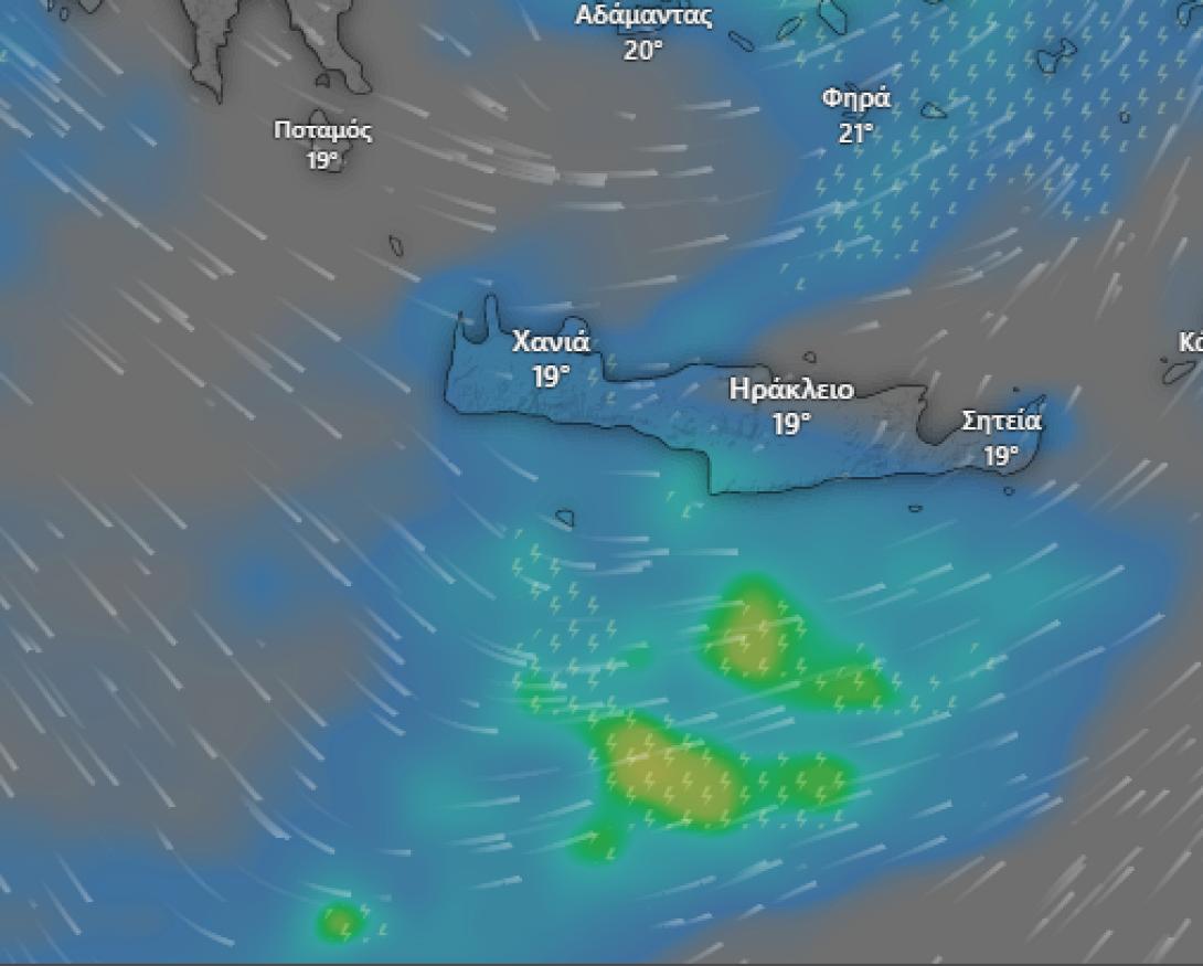 κρητη βροχες