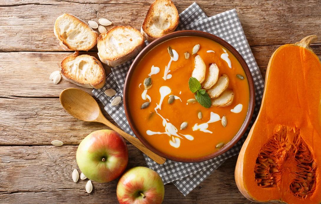 κολοκυθόσουπα, τσίλι