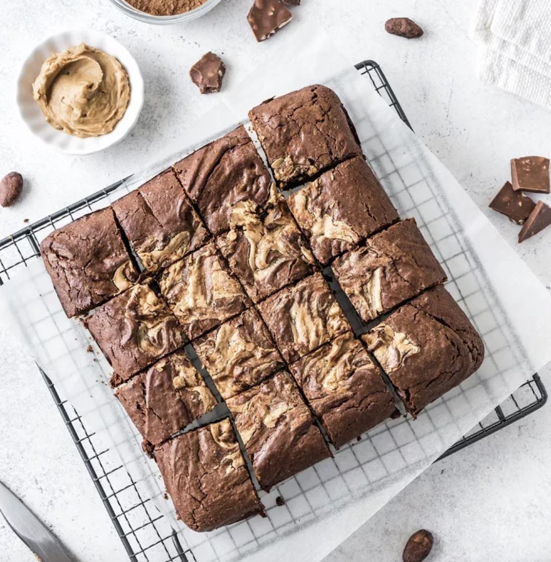 brownie, ταχίνι