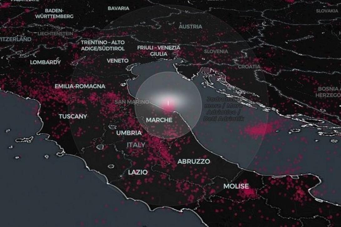 σεισμος ιταλια