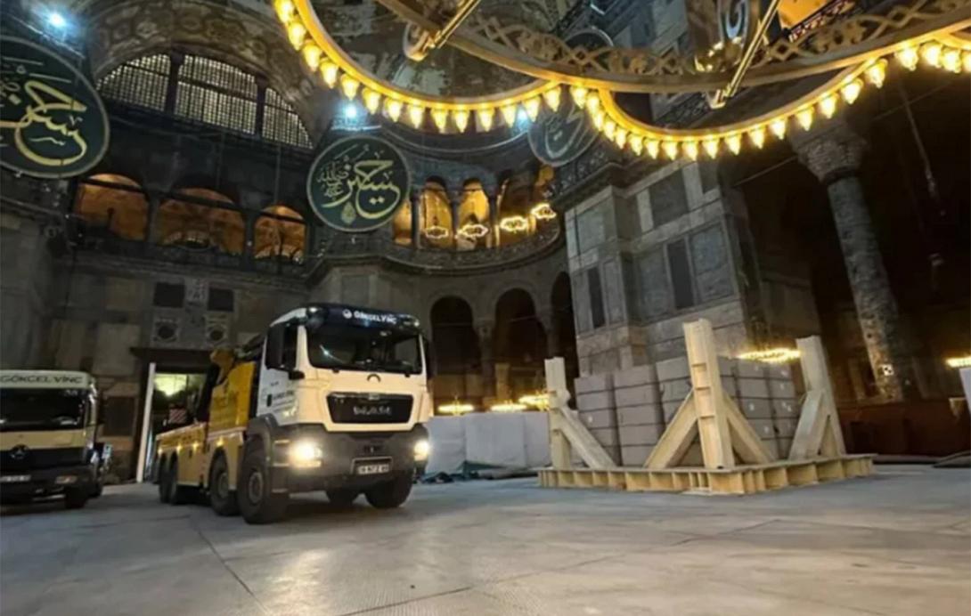 αγίασοφία, φορτηγό