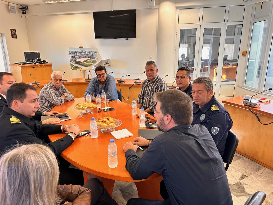 σύσκεψη για Αλιευτικό Καταφύγιο Ροδιάς στην Παντάνασσα