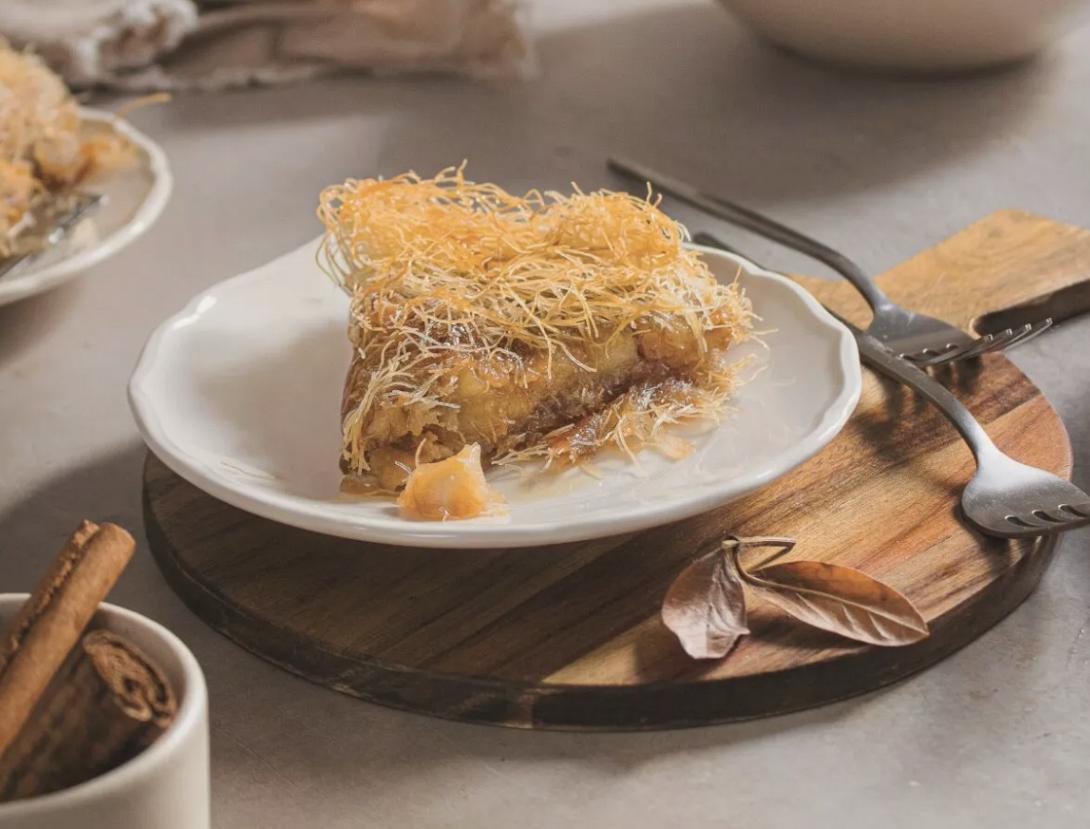 κιουνεφέ, μήλα