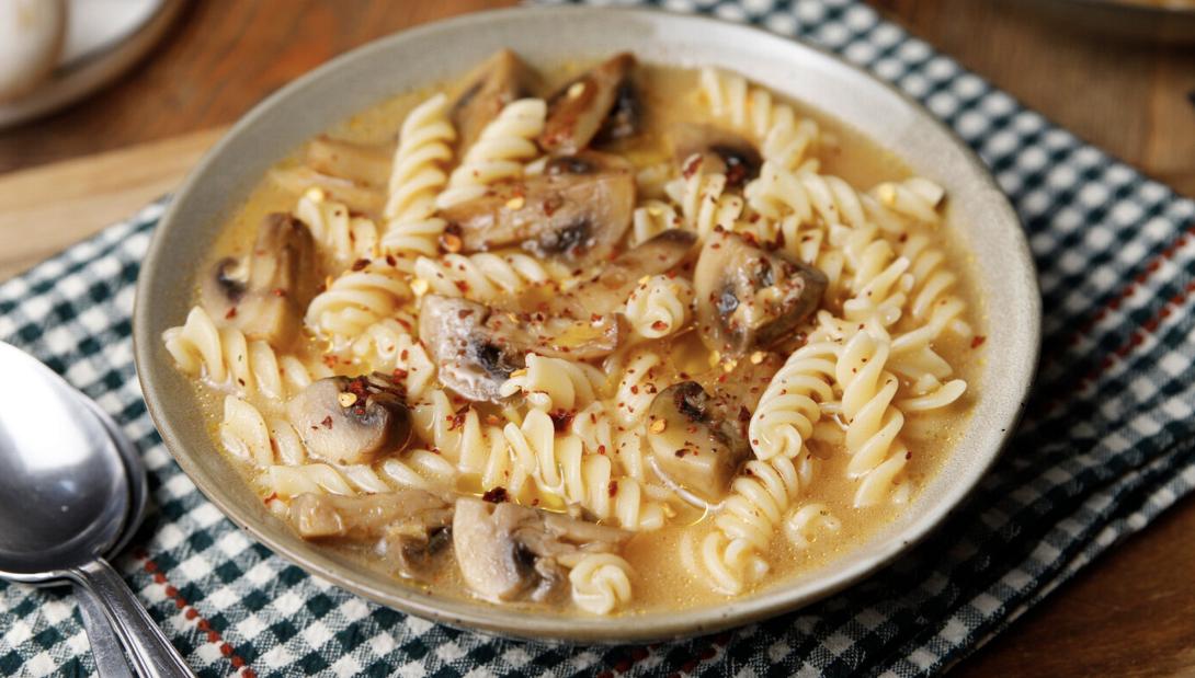 σούπα, μανιτάρια