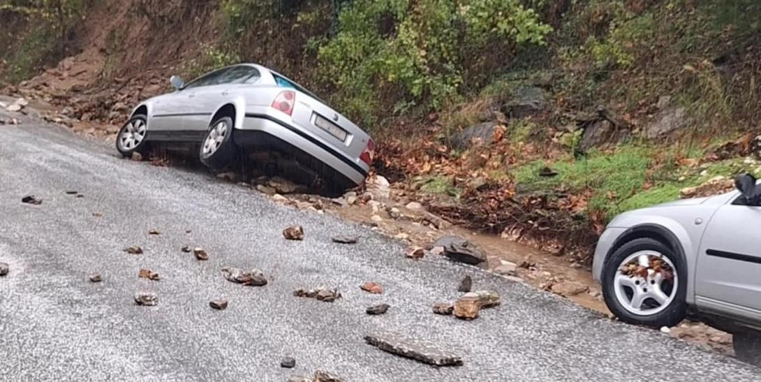 Κακοκαιρία στην Θάσο