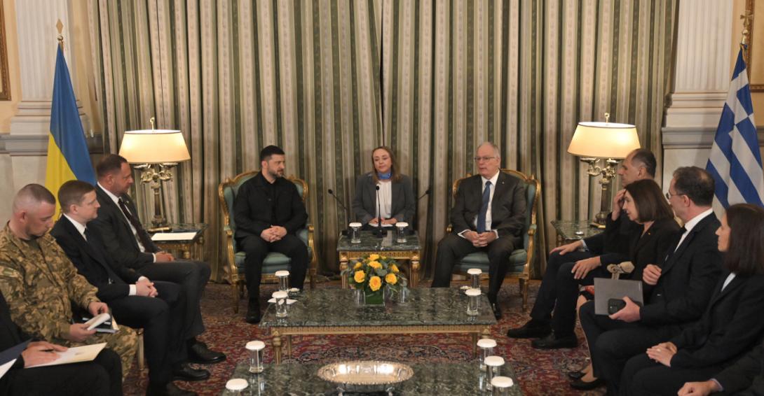 ζελένσκι αθήνα