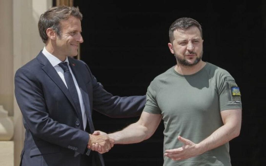 Μακρόν - Ζελενσκι