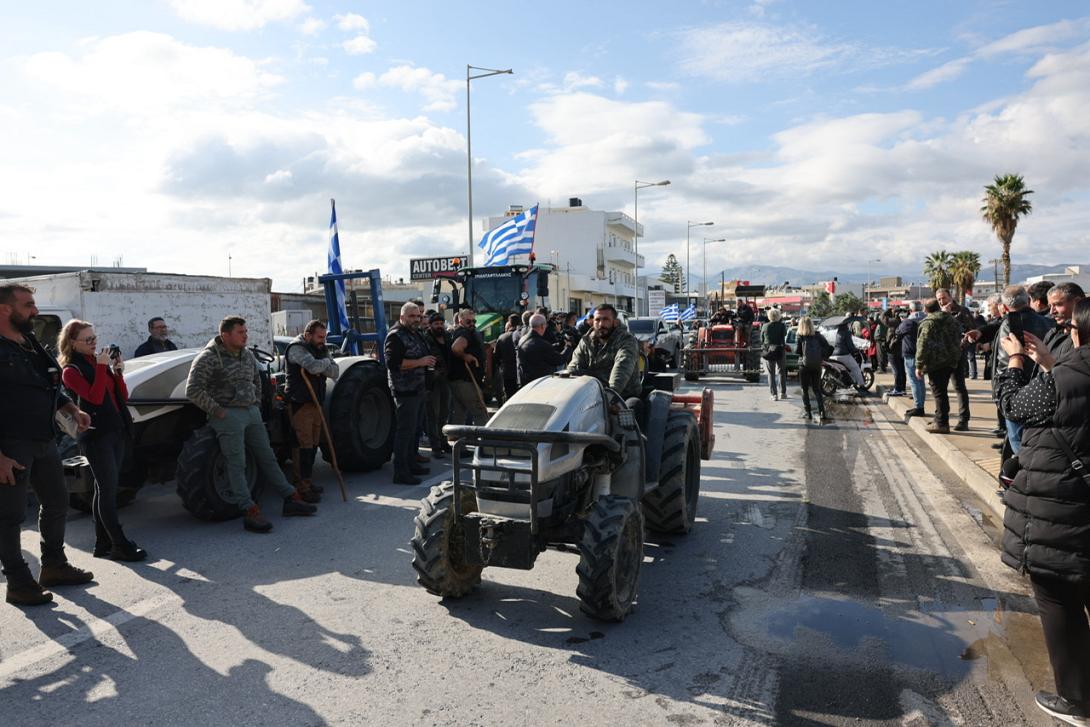 Αγροτοκτηνοτρόφοι Παγκρήτιο Συλλαλητήριο