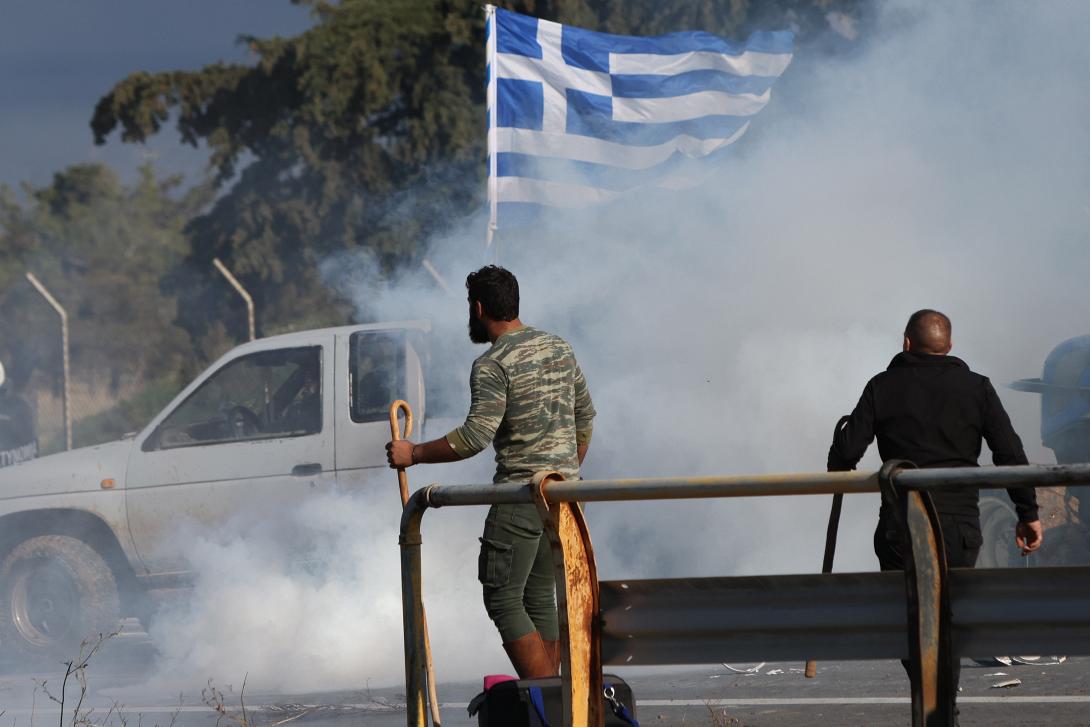 αγρότες αεροδρόμιο ηρακλείου δεκέμβριος 2025