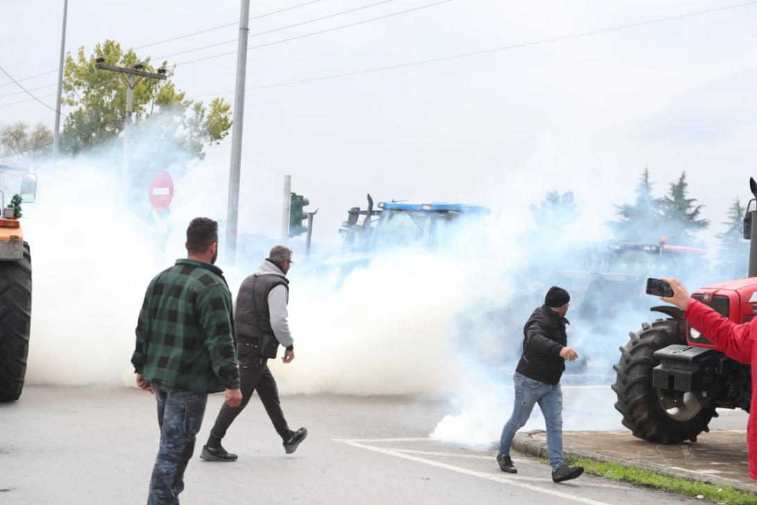 αγρότες θεσσαλονίκη χημικά