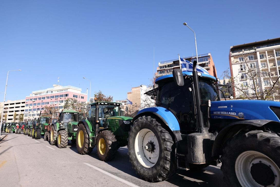Τρακτέρ - λιμάνι Θεσσαλονίκης