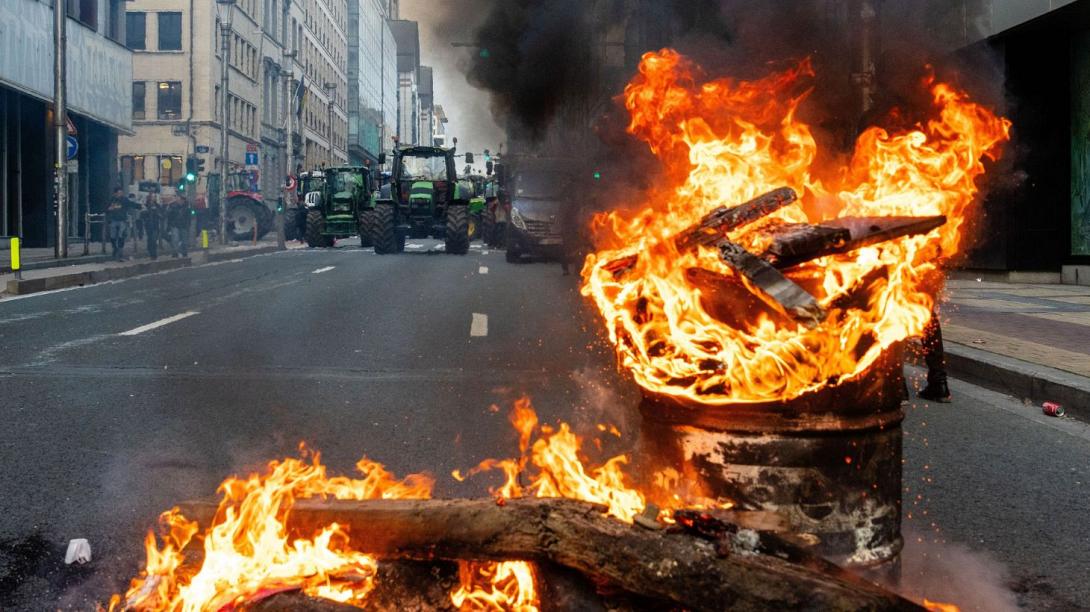 αγροτες- Βρυξέλλες 