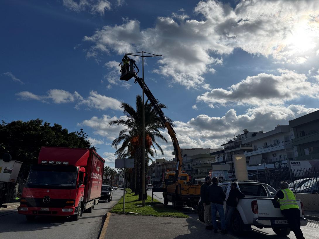 ηρακλειο αλλαζουν τα φωτα