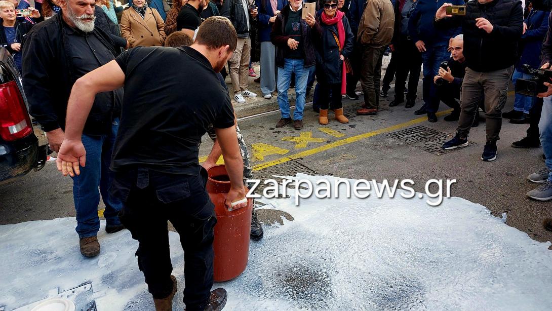 κινητοποίηση κτηνοτρόφοι Χανιά 