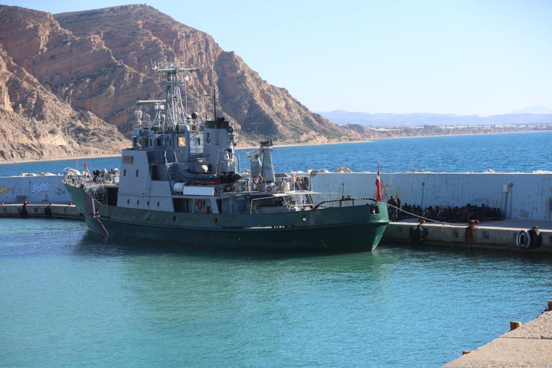 Μετανάστες Αγία Γαλήνη